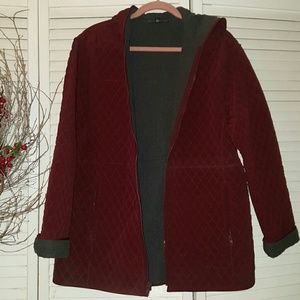 Quilted unlined jacket